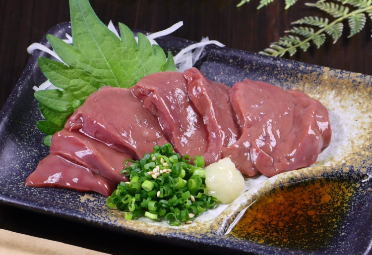和牛レバ刺し