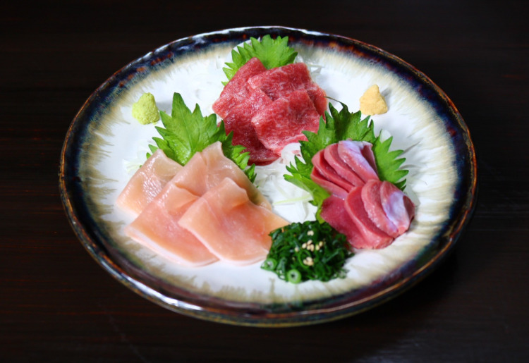 肉刺し盛り